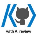백준허브(BaekjoonHub) with ai review screen for extension Chrome web store in OffiDocs Chromium